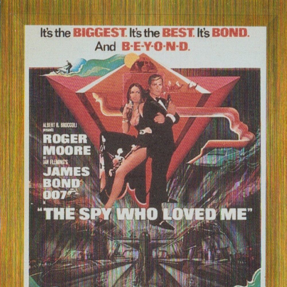 James Bond Connoisseur's Collection Vol 2 #P10 The Spy Who Me Loved Gold Poster